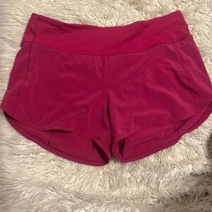 Lululemon speed up 4” shorts